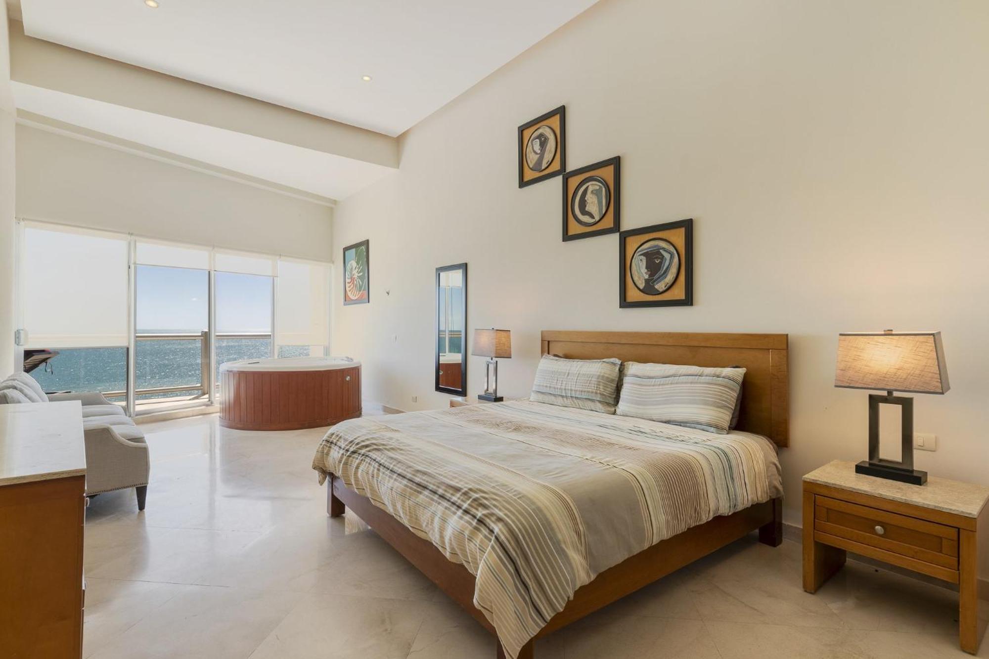Luna Blanca Penthouse By Kivoya Puerto Peñasco Rum bild